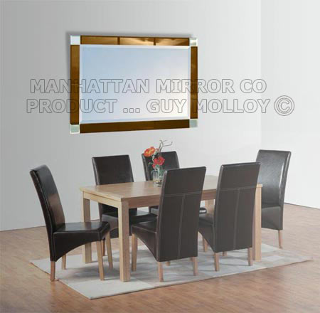 Brown mirror